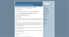 Desktop Screenshot of blog.adjective.org